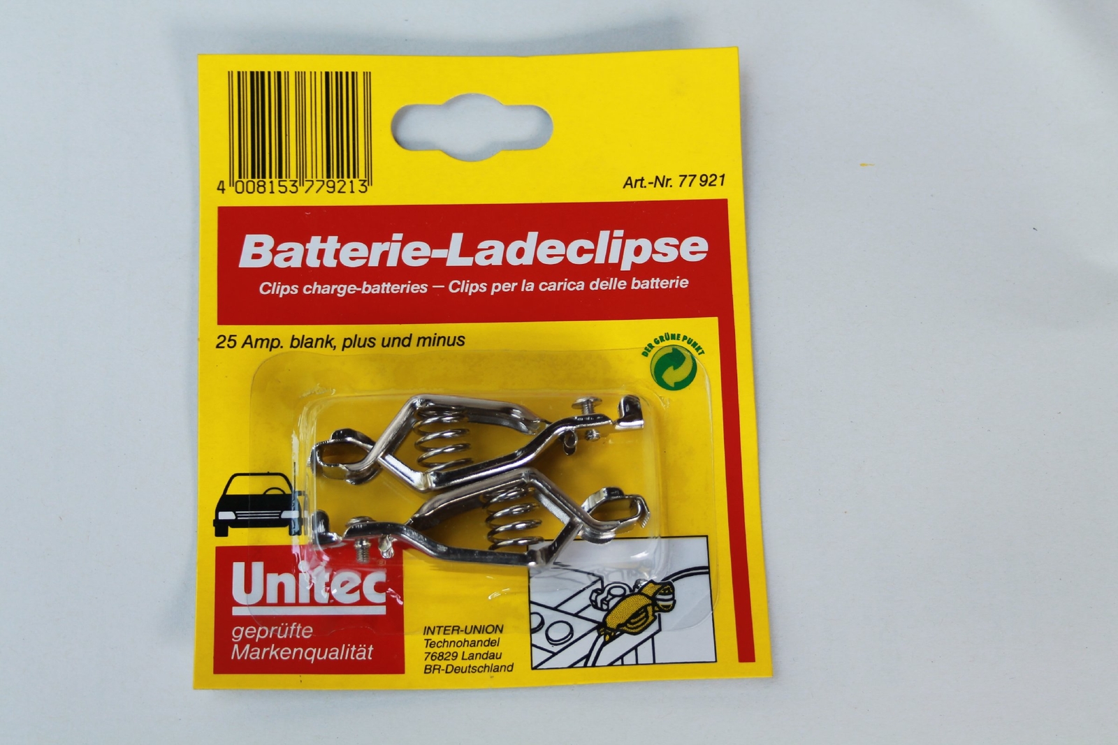 Unitec 12v 25a Batterie Ladeclipse Universal Clip online kaufen | eBay 