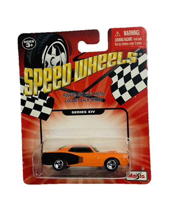 Speed Wheels 1971 Plymouth Hemi 'Cuda ~ Orange (Series XIV)