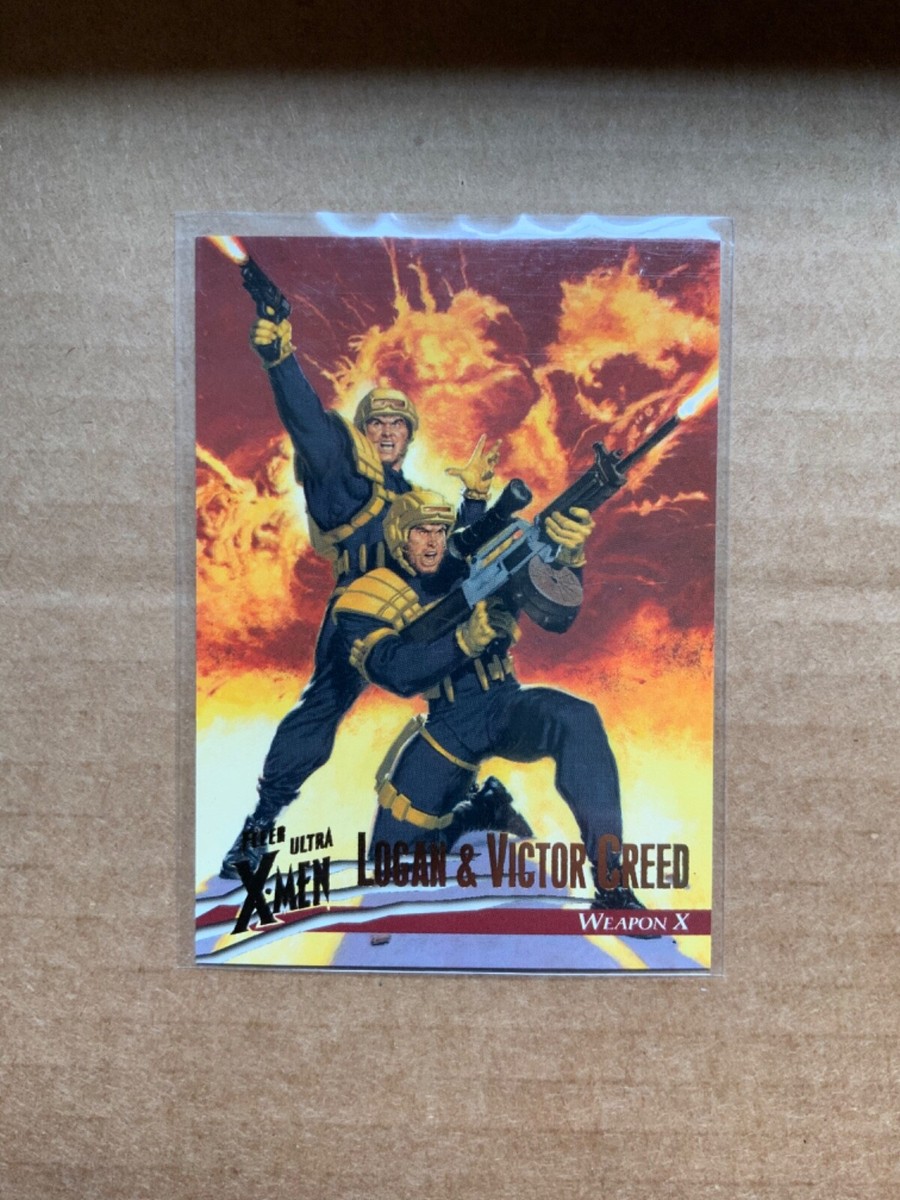 1996 Fleer ultra Marvel X ホロフラッシュ ガンビット