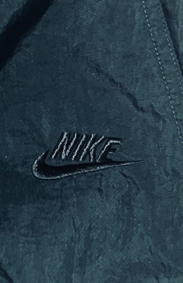 Vtg 90s NIKE NME 920220 KL4 Green Ankle Zip Windbreaker Jogger