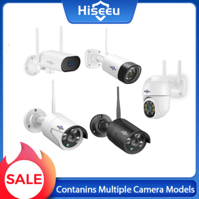Hiseeu 5/3MP Wireless Wifi Security Camera System Motion Detection