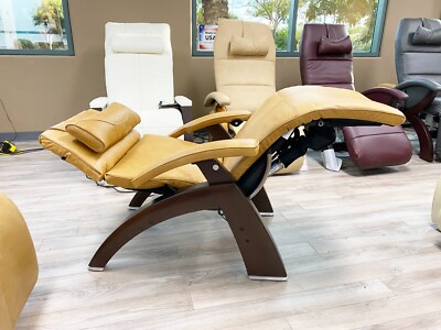 Human Touch Perfect Chair PC-600 Silhouette Zero Gravity Recliner Sycamore LiVE