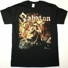 New Popular SABATON THE GREAT WAR Black Men all SizeT-shirt