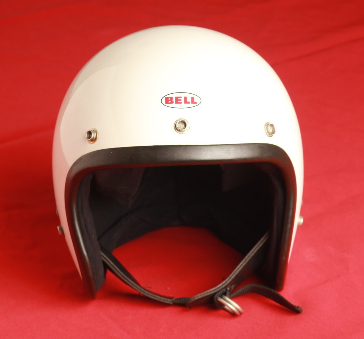 BELL SUPER MAGNUM NOS Motorcycle JET HELMET 7 1/2 SNELL 1970 W Box