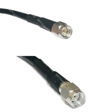 LMR200 Silver SMA MALE to RP-SMA MALE Coax RF Cable USA Lot