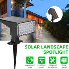 1200W 28LED Solar FloodLight Motion Sensor Outdoor Yard Street Wall Ground Lamp