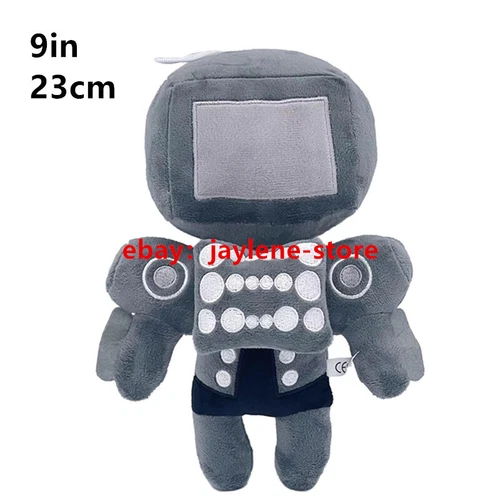 Skibidi 厕所 毛绒填充娃娃 玩具 泰坦 电视 男人 公仔 毛绒 儿童礼物 - Picture 70 of 71