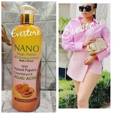 Nano Magic Portion Lightening Body Lotion 500ml With Natural Papaya