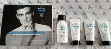 JAFRA ROYAL MEN, SKIN CARE  FOR MEN  TRAVEL SET 4 pc  Gift set POWERFUL &SIMPLE