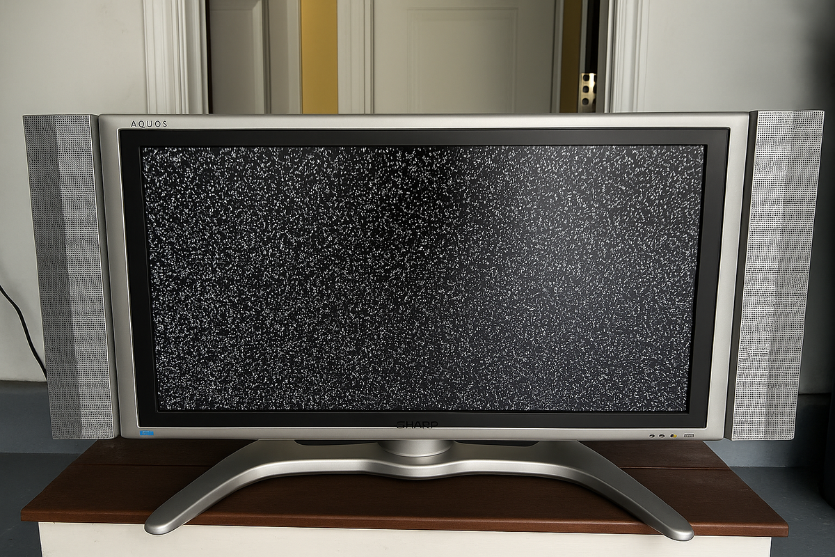 Sharp AQUOS TV – Perfect for Retro Gaming or Garage Setup | eBay