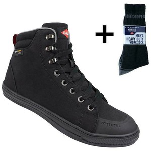 lee cooper steel toe cap trainers