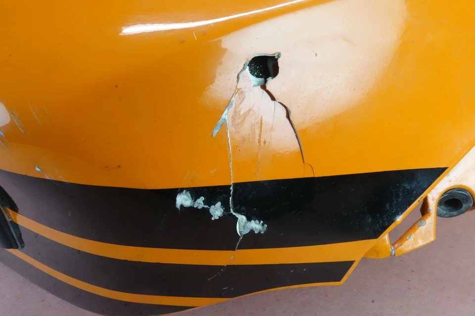 Carenado de cubierta de pila de combustible para tanque de gasolina Honda CBR 600 CBR600 CBR600RRR 2003-2004 Foto 2 de 4