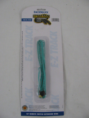 Bachmann HO Scale E-Z Track 10' Remote Switch Extension Wire #44598 NOS