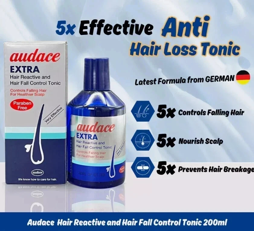 Tónico Audace Extra Hair Reactive y Control de Caídas 200 ml (. X 2) Foto 4 de 4