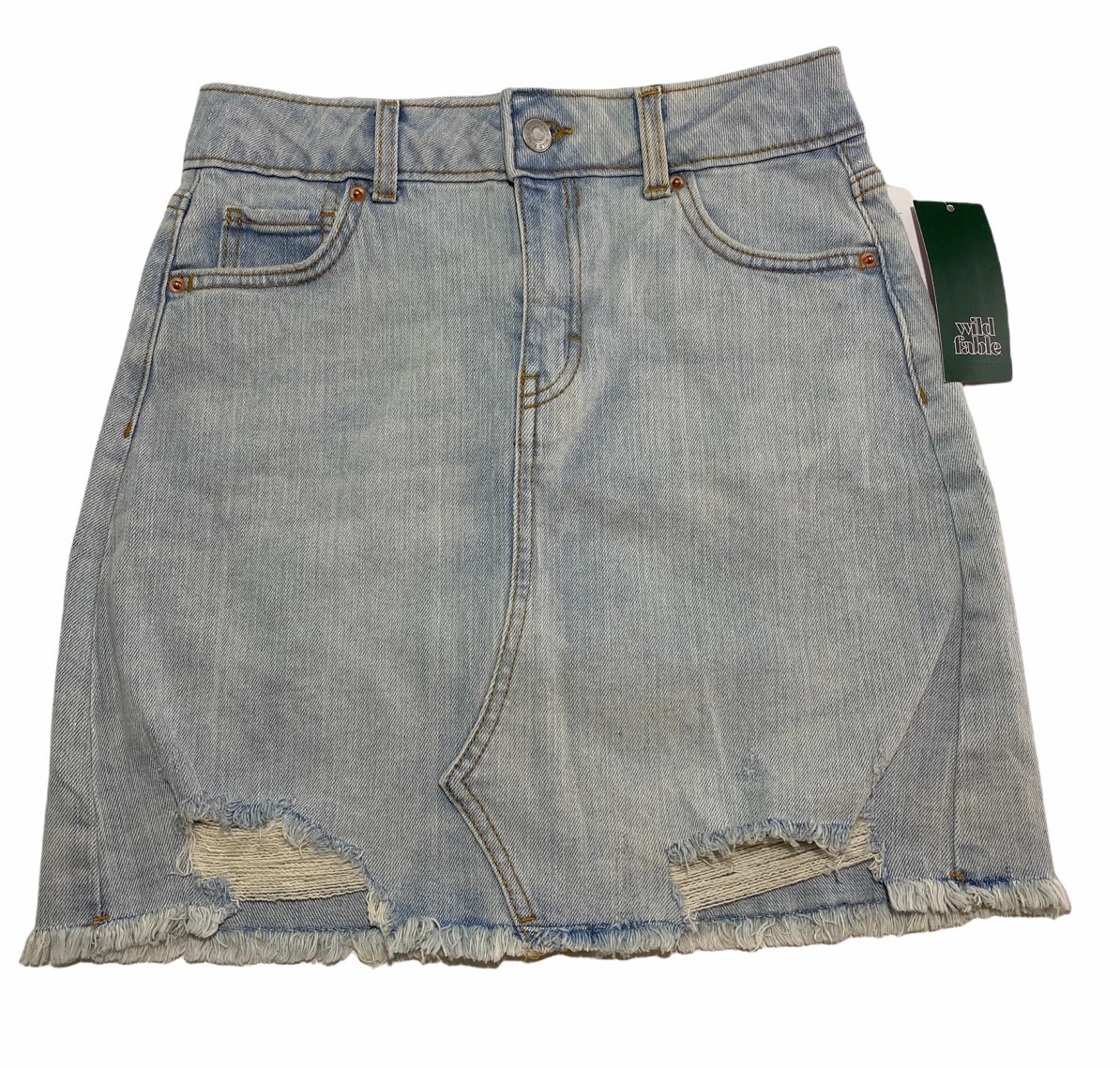 Jeans Active Denim De Tiro Alto Anchos Elásticos Y Con Bolsillos Y