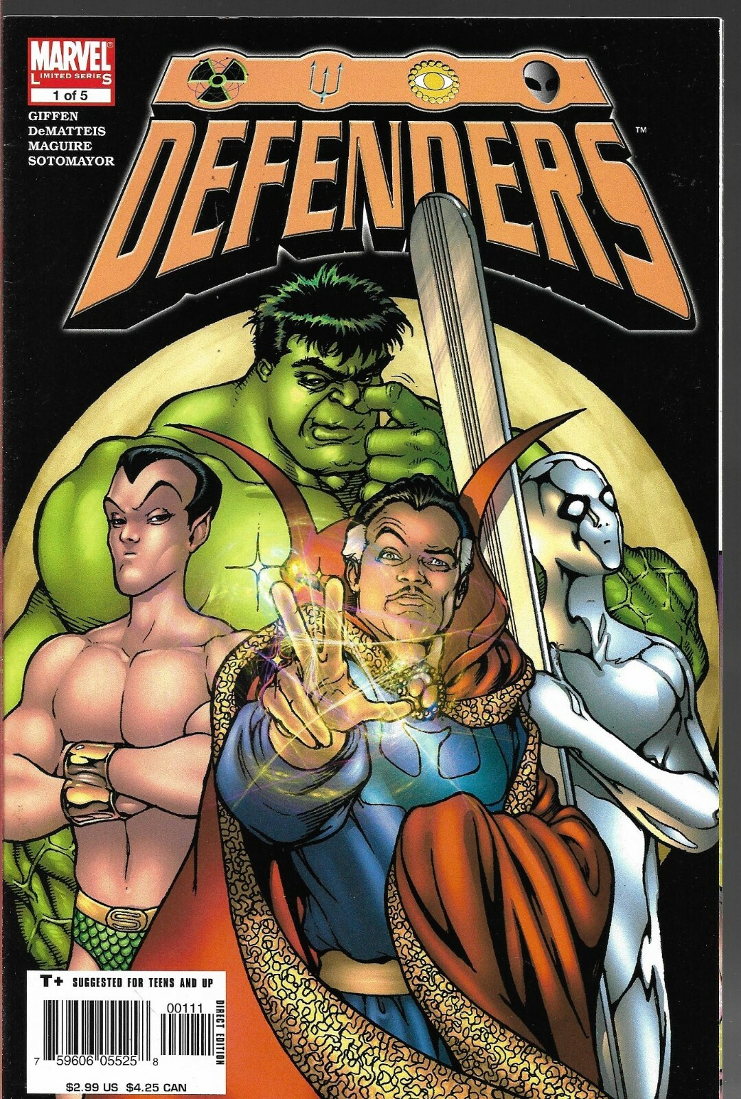 DEFENDERS (2005) #1-5 Set - Back Issues (S)