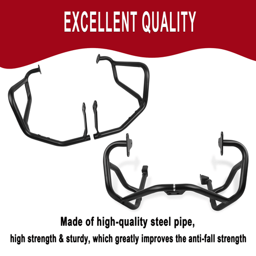 Engine Guard Highway Crash Bars Protector For Honda Transalp XL750 2023-2025 - Bild 6 von 12