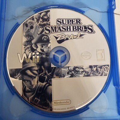 Super Smash Brawl (Nintendo Wii, 2008) Game Disc Only Authentic  Tested 45496900397|