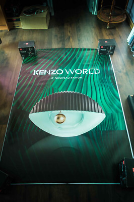 KENZO WORLD BOTTLE 2016 A French Shelter D/S Vintage Advertising Poster Original