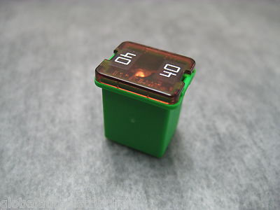 40A Green LOW PROFILE 40amp LJCAS Fuse Link - Ships Fast!