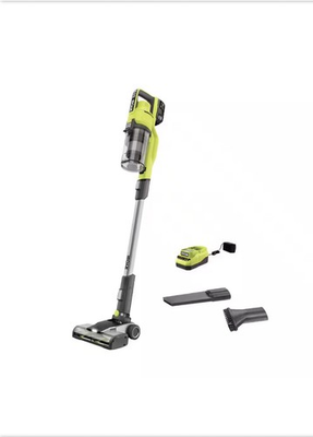 #ad RYOBI ONE 18V Cordless Stick Vacuum Cleaner Kit with 4.0 Ah Battery and Charger $134.99
