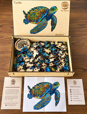 Mys Aurora Turtle Wooden Jigsaw Puzzle 200 Pi...