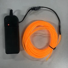 16FT Neon LED Light Glow EL Wire String Strip DIY Rope Tube Car Party Decor US