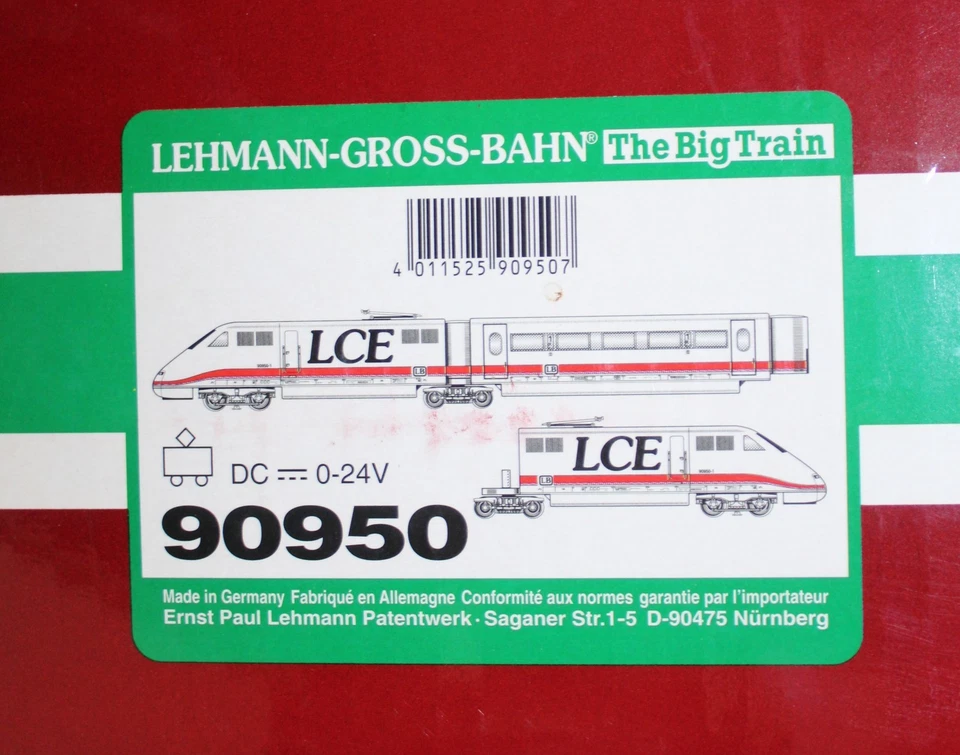 LGB Spur G 90950 Triebwagenzug 3tlg. LCE in OVP / #2347 - Bild 3 von 4