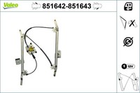 Valeo Fensterheber 851642 FüR 8TA F5A F5F Audi A5 Sportback Tfsi TDI Quattro FSI