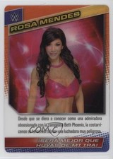 2015 Panini WWE Wrestling Action (Spanish) Rosa Mendes #131 6x6