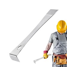 10'' Stainless Steek Pry Bar Set Nail Puller Scraper Heavy Duty Bar Flat Scraper
