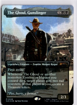 MTG Fallout SLD *Foil The Ghoul, Gunslinger 2448 M NM Secret Lair Drop Series
