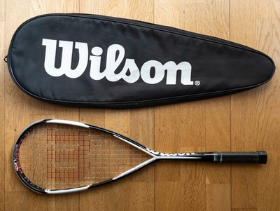 Wilson ncode n155 Squashschläger - wenig gebraucht - guter Zustand inkl. Tasche
