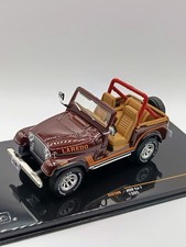 Ixo Models 1/43 Jeep CJ-7 1986 Dark Brown 