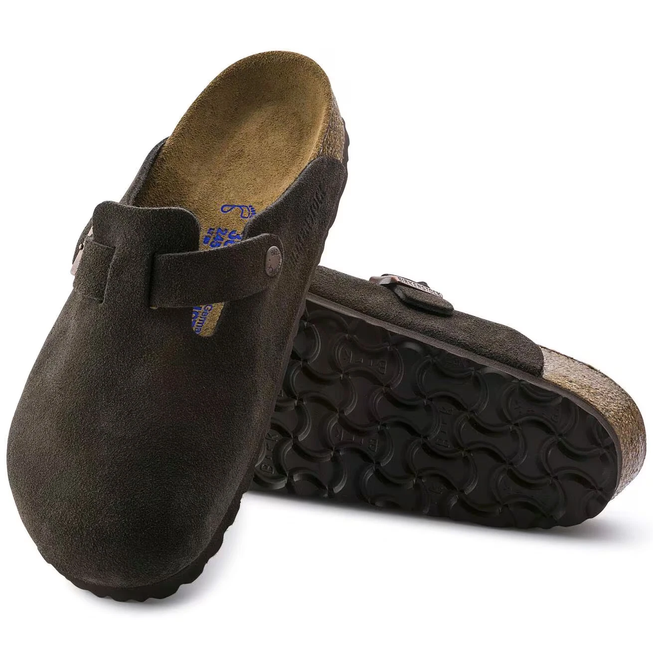Birkenstock Boston Soft Footbed Suede Leather Unisex Clogs Shoes(All Size/Color)
