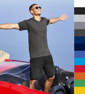 5er Pack Herren T-Shirt V-Ausschnitt FRUIT OF THE LOOM V-Neck-Tee 61-066-0 NEU - Bild 1 von 4