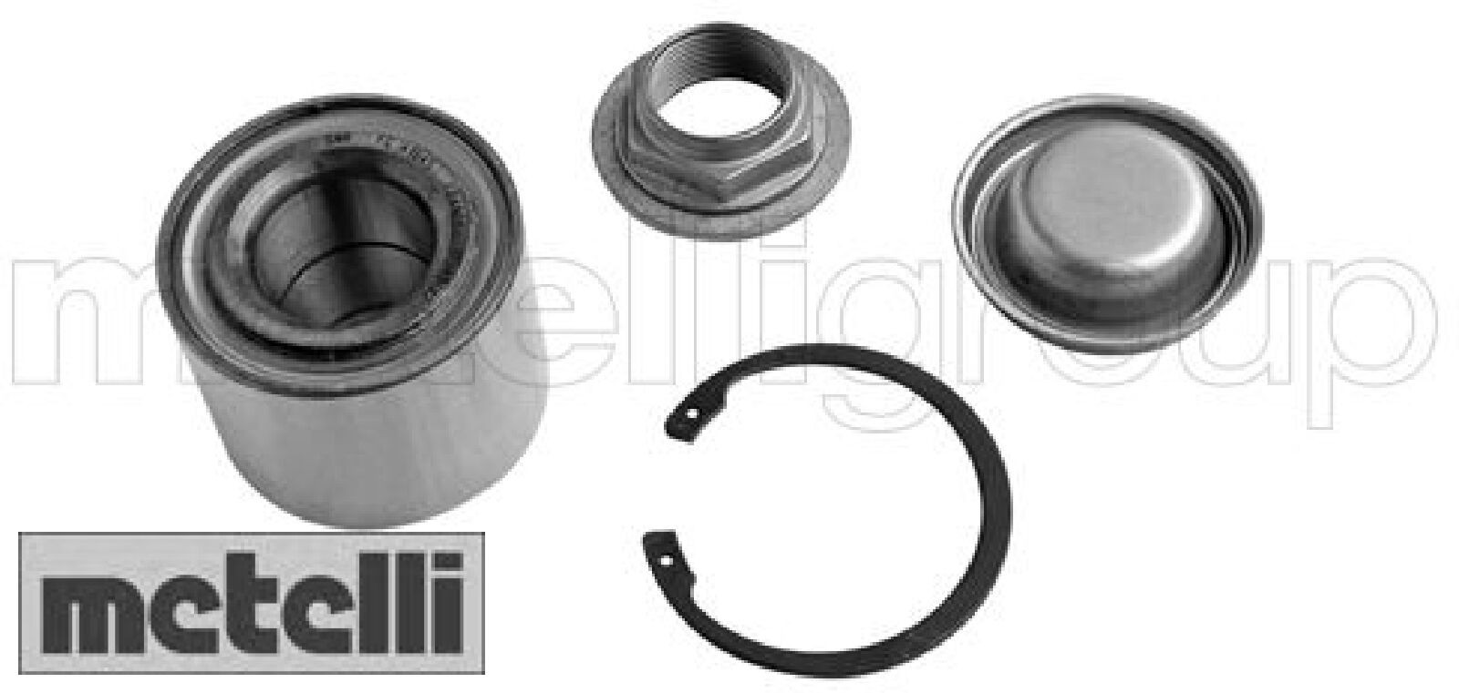 metelli 19-2907 Radlagersatz Radlager Satz Hinterachse Hinten