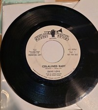 Dave Love Colalined Baby Solid Soul Records Demo, Northern Soul Bell Stamp