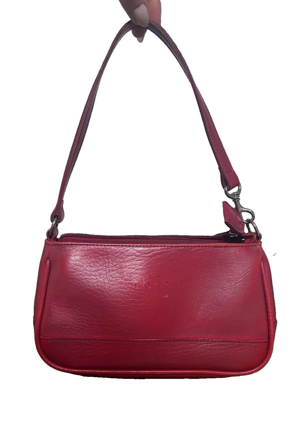vintage Coach Hamptons leather mini demi shoulder bag - Gem
