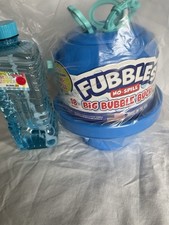 Fubbles No-Spill Big Bubble Bucket   Carefree, Mess-Free Outdoor Fun for 3.