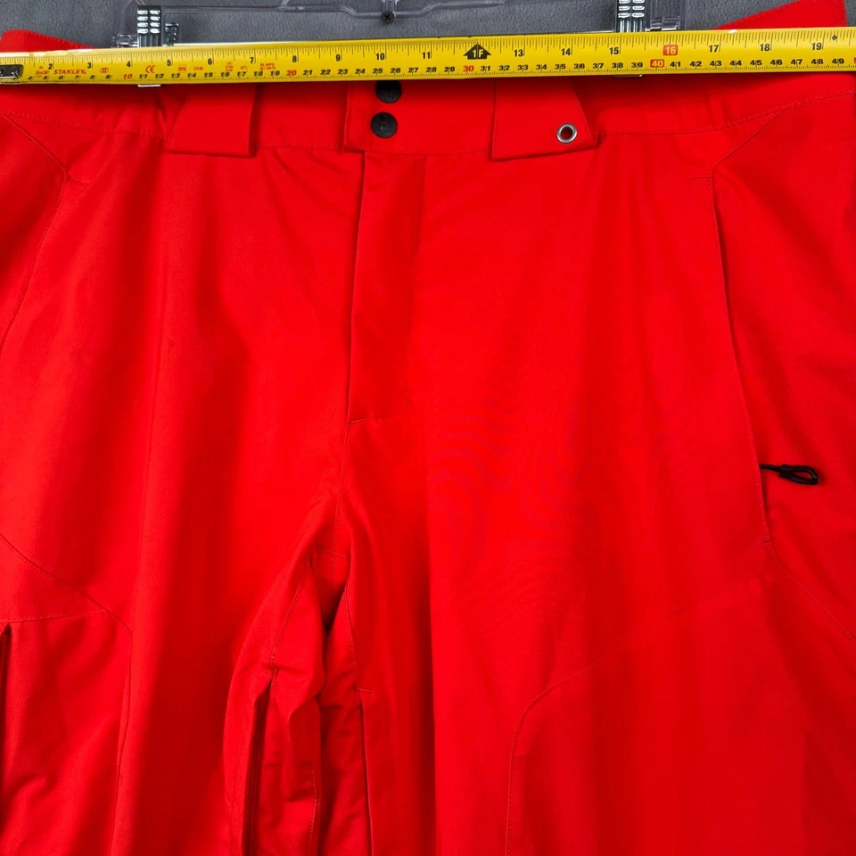 Spyder Ski Snowboard Pants Men XL Red Cargo Waterproof Insulated - Image 3 of 4