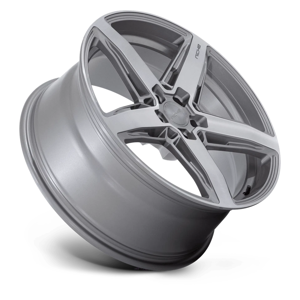 Комплект из 4 матовых колес 20x9 Niche M270 Teramo из антрацита 5x112 (25 мм) - Изображение 2 из 4