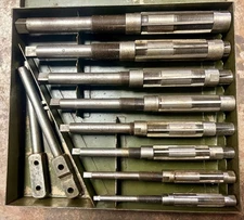 Vintage 8 Piece Adjustable Reamer Set USA