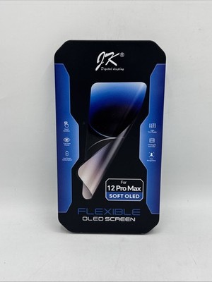 JK Aftermarket Flexible OLED Screen For iPhone 12 Pro Max (Soft OLED) New