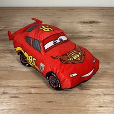 2017 Disney Pixar Cars Plush Stuffed Lightning McQueen 18" Piston Cup Grand Prix