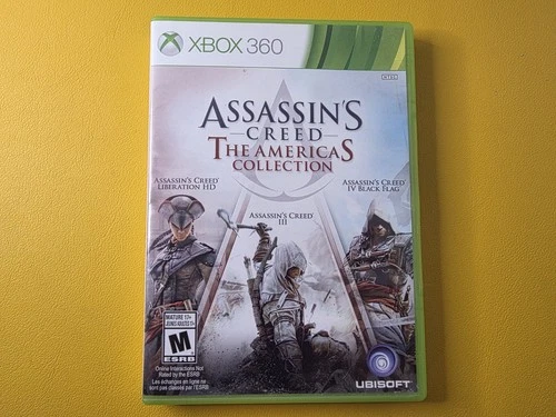 Assassin's Creed: The Americas Collection (2014) Xbox 360 Complete Tested Works