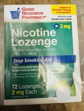 Nicotine Lozenges Mint 