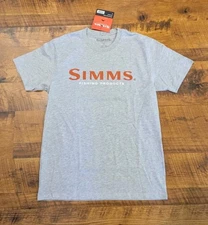 SIMMS Men's Fishing Products Short Sleeve Shirt Size Medium