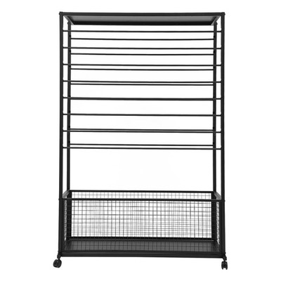 Double-Sided 16 Tier Ribbon Rack, Ribbon Holder, Storage Shelf For Ribbon