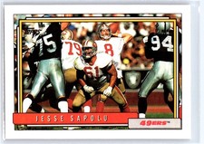 1992 Topps #146 Jesse Sapolu